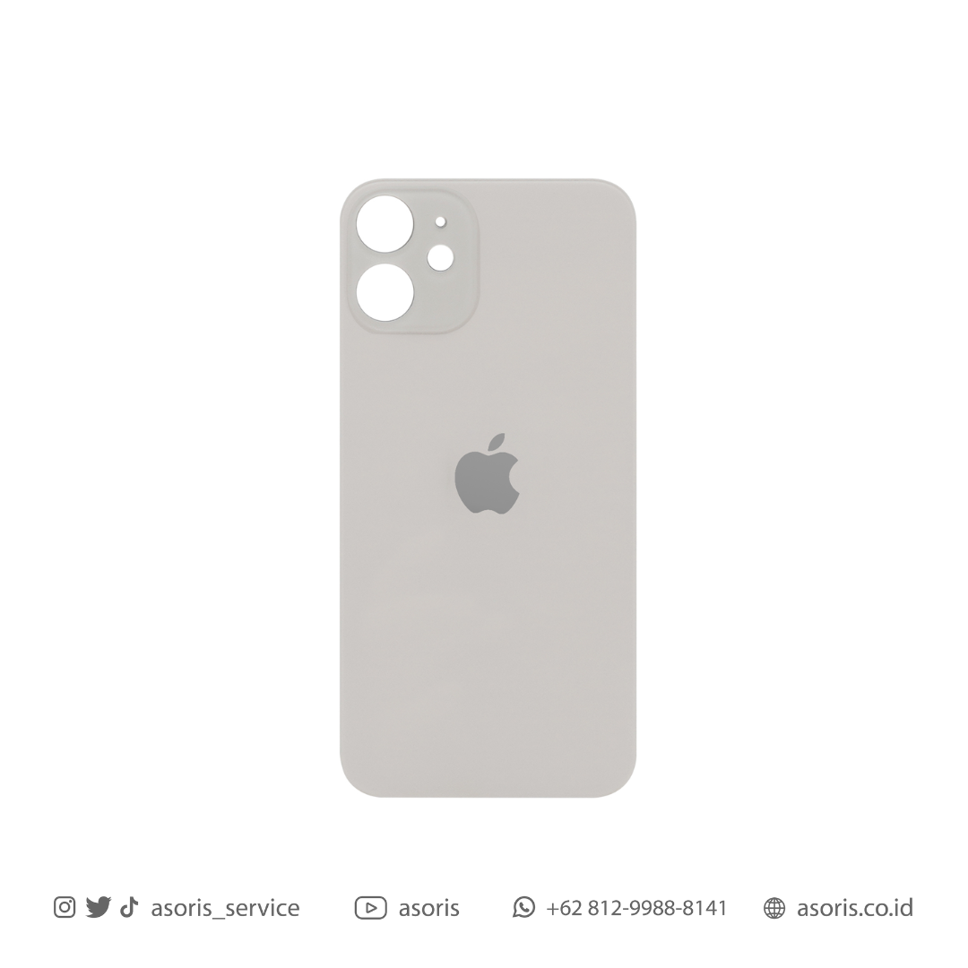 iPhone 12 mini Backglass White - NEW COVER