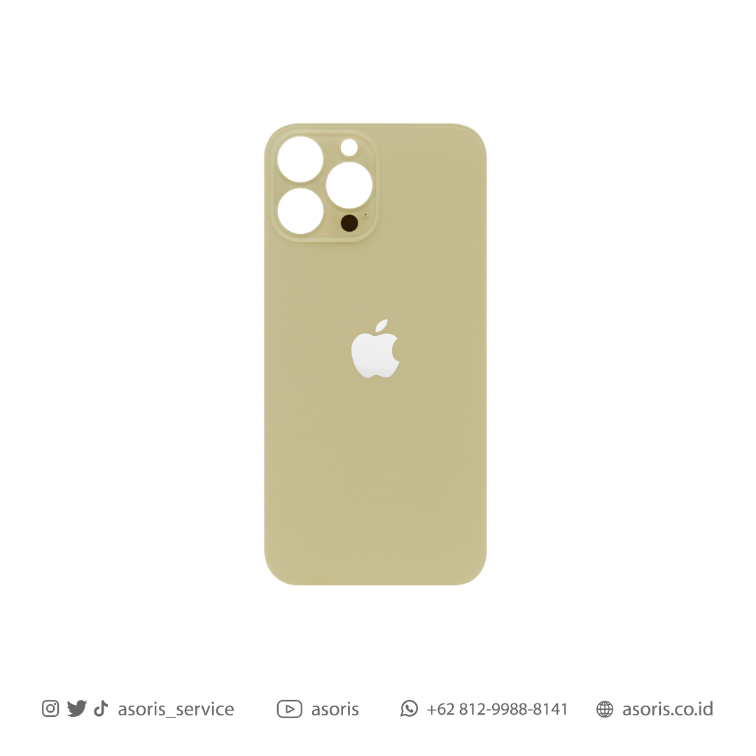 iPhone 13 Pro Backglass Gold - NEW COVER