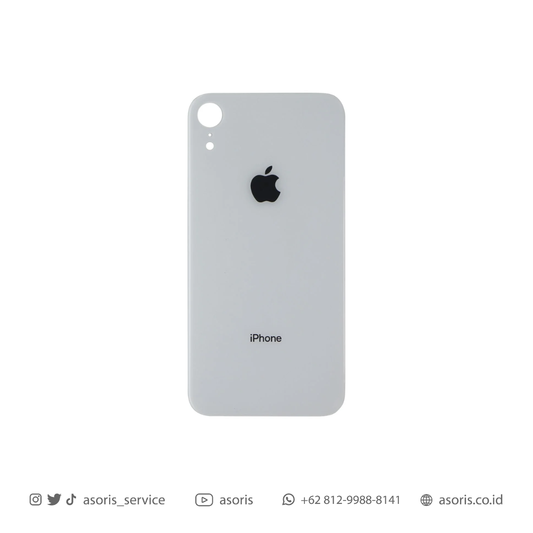 iPhone XR Backglass White - NEW COVER