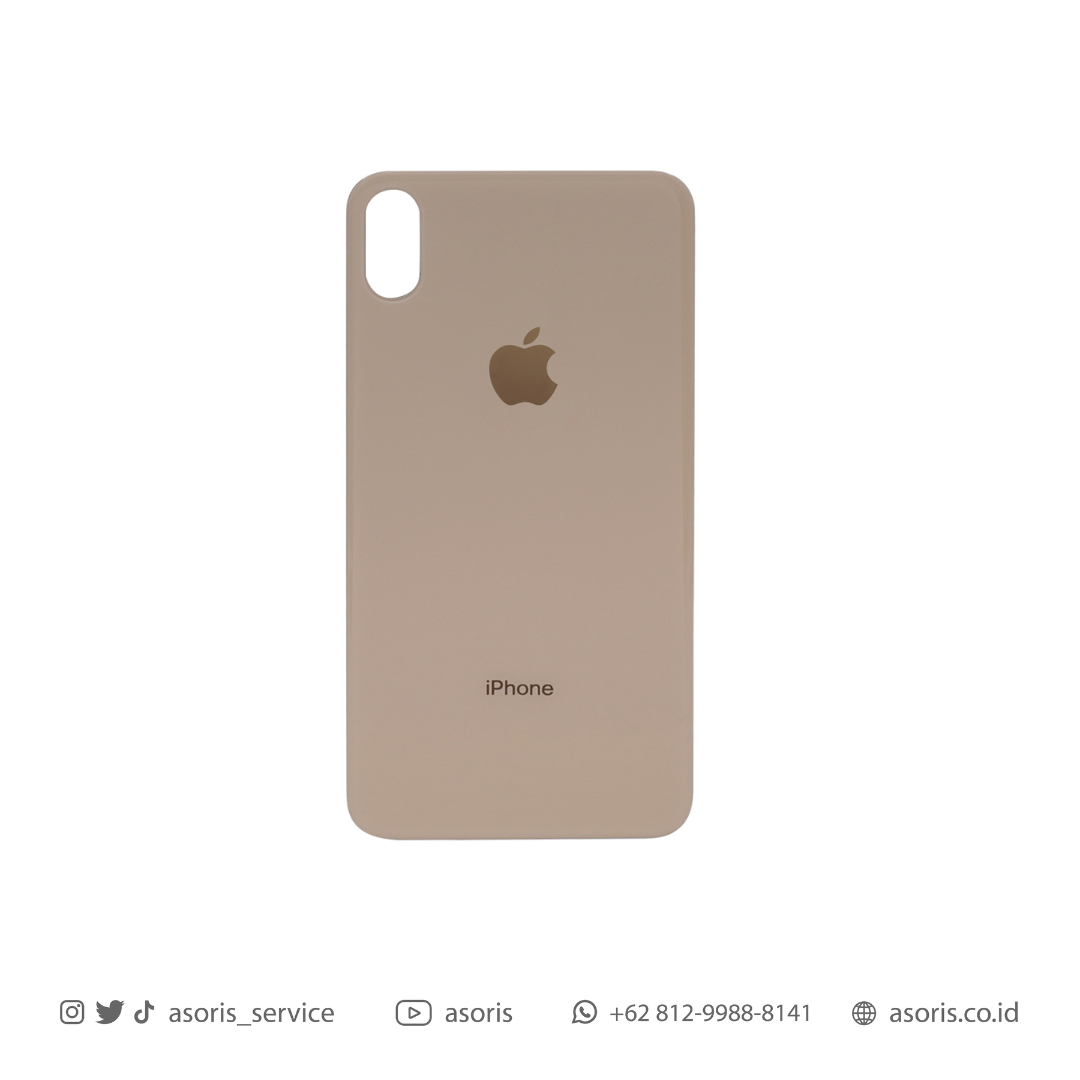 iPhone XS Backglass Gold - NEW COVER