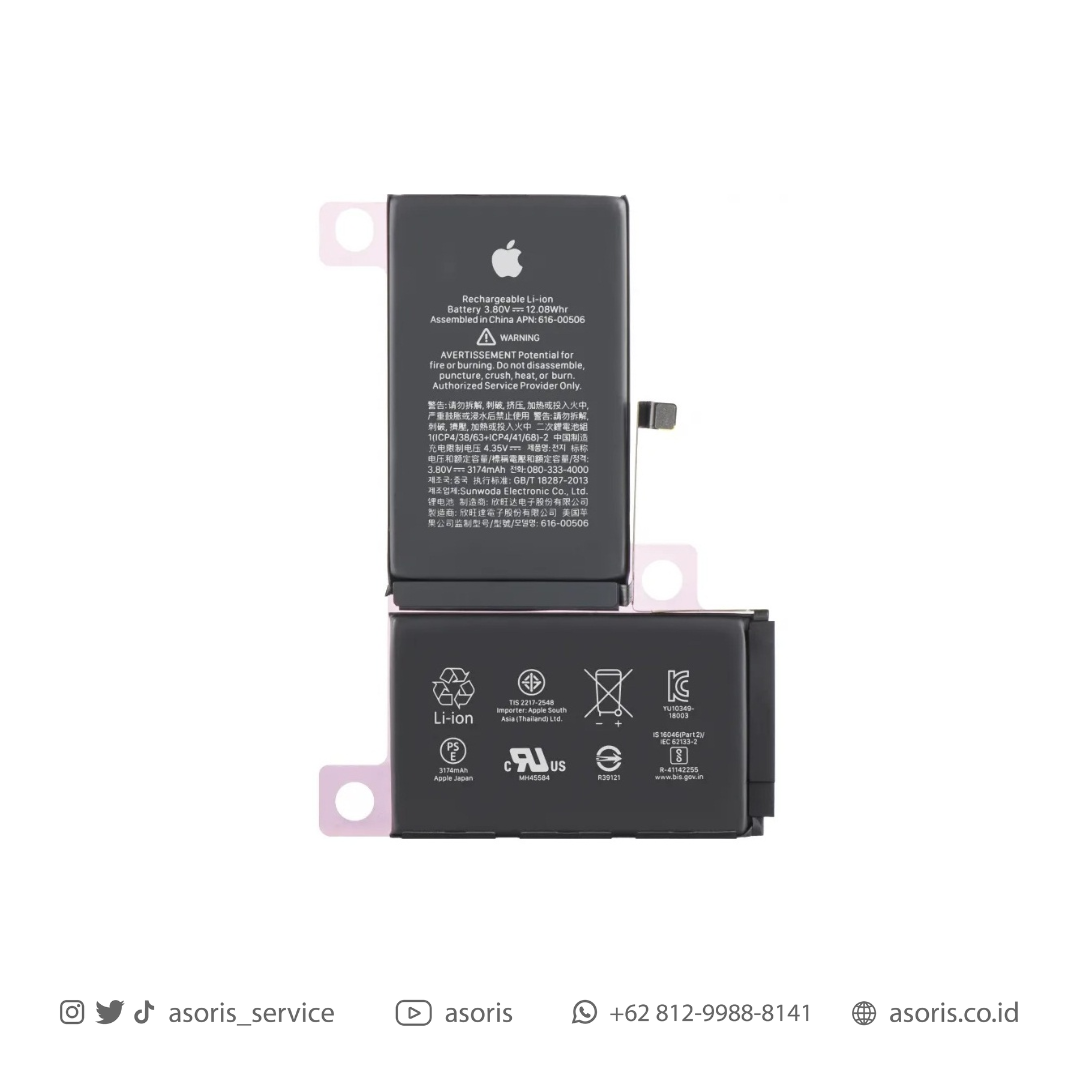 iPhone XS Max Battery - NEW COVER