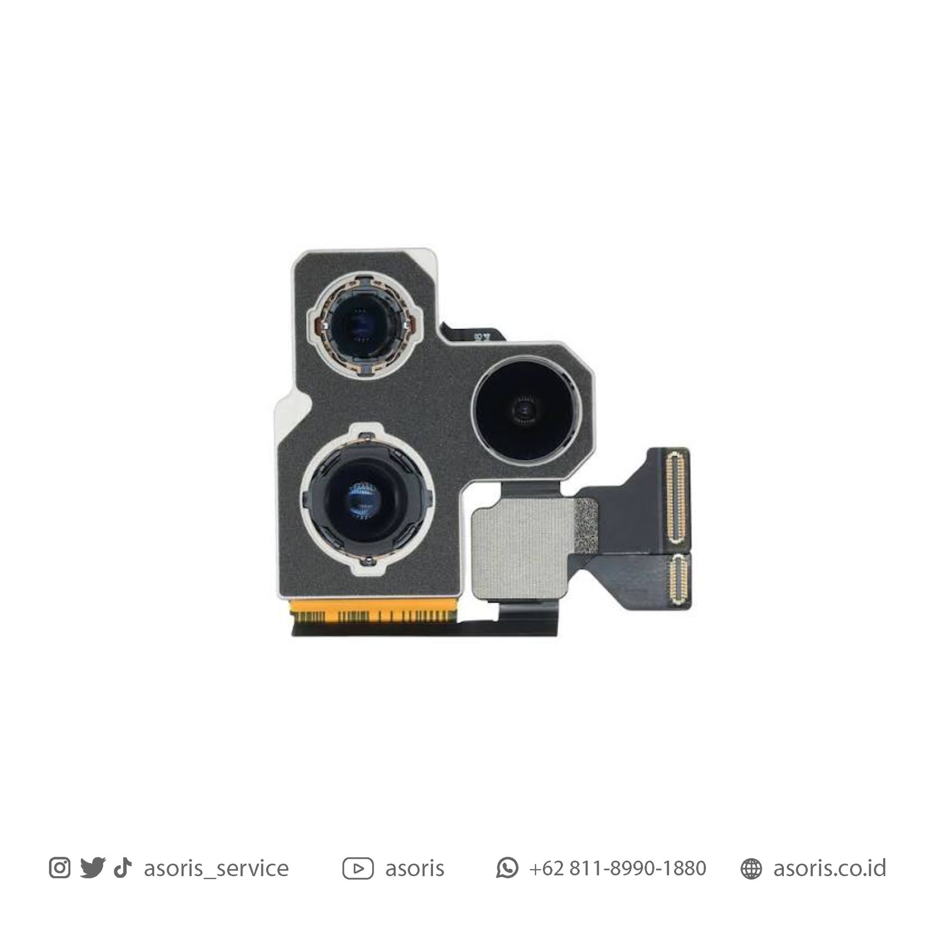 CAMERA BACK IPHONE 13 PRO : 13 PRO MAX 1880 iPhone 13 Pro / 13 Pro Max Back Camera - Gambar 1