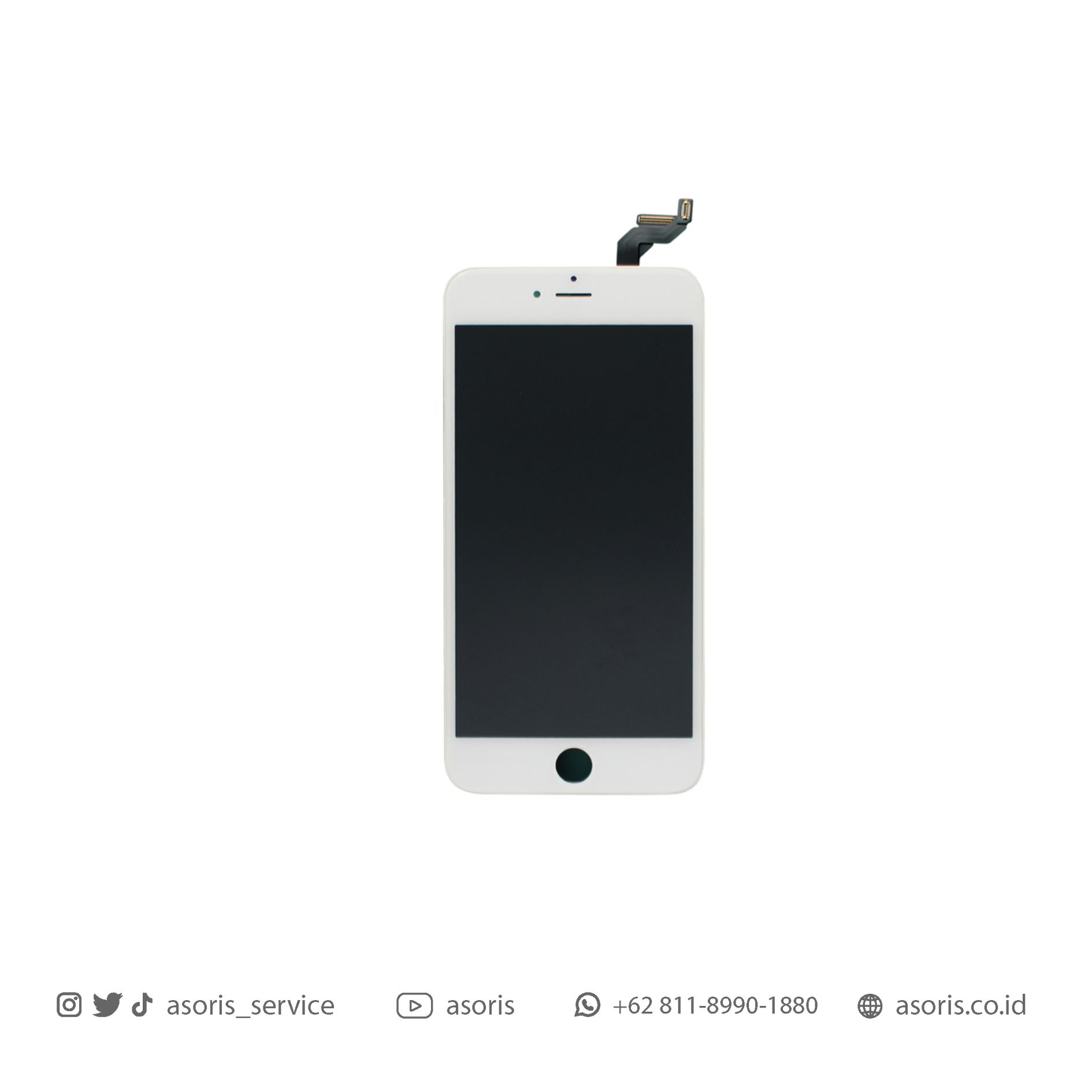 LCD IPHONE 6 WHITE 1880 iPhone 6 Screen White - Gambar 1